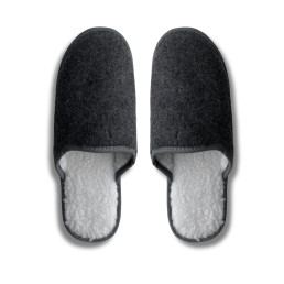 CUSHIONED SLIPPERS RUBBER SOLE LADIES SIZE